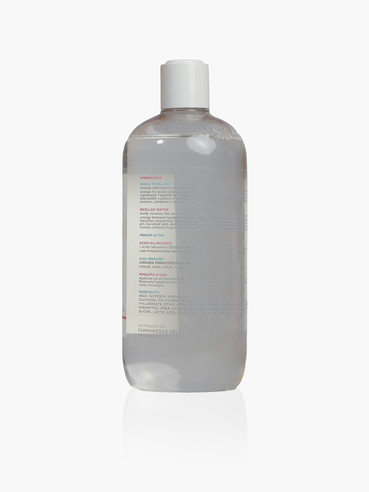 Hydraclean – Acqua Micellare da 500ml - immagine 2